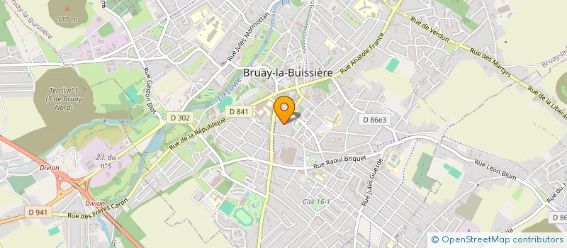 localisation de l'entreprise MONSIEUR CHRISTOPHE KROLIKOWSKI  BRUAY-LA-BUISSIERE