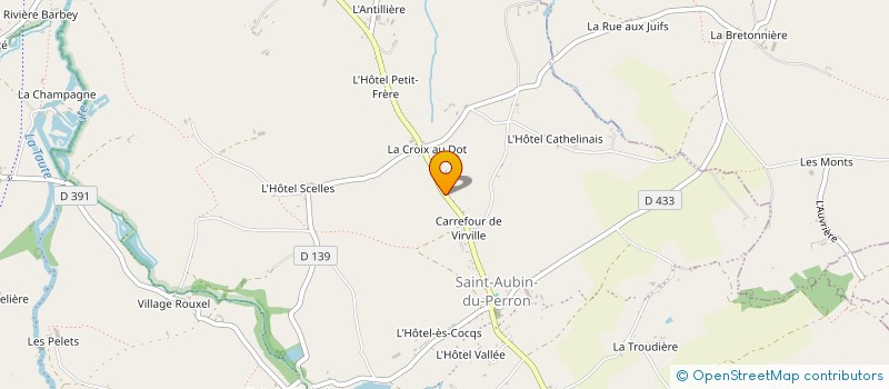 localisation de l'entreprise MONSIEUR CHRISTOPHE L'HERMITTE  SAINT-SAUVEUR-VILLAGES