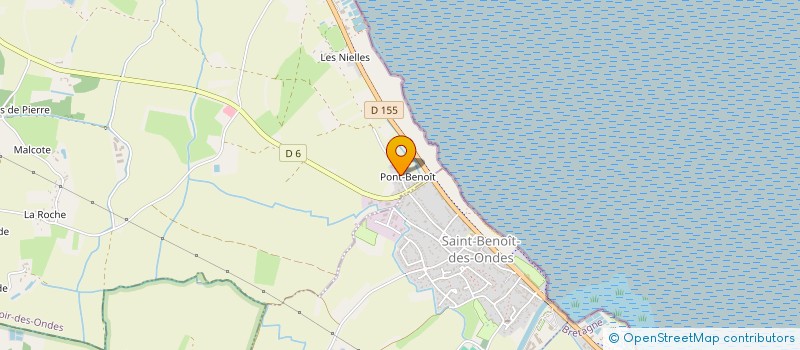 localisation de l'entreprise MONSIEUR CHRISTOPHE L'INTANF  SAINT-MELOIR-DES-ONDES