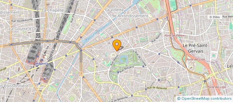 localisation de l'entreprise MONSIEUR CHRISTOPHE LABBE  PARIS