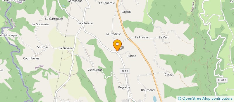 localisation de l'entreprise MONSIEUR CHRISTOPHE LAC à MONTMURAT