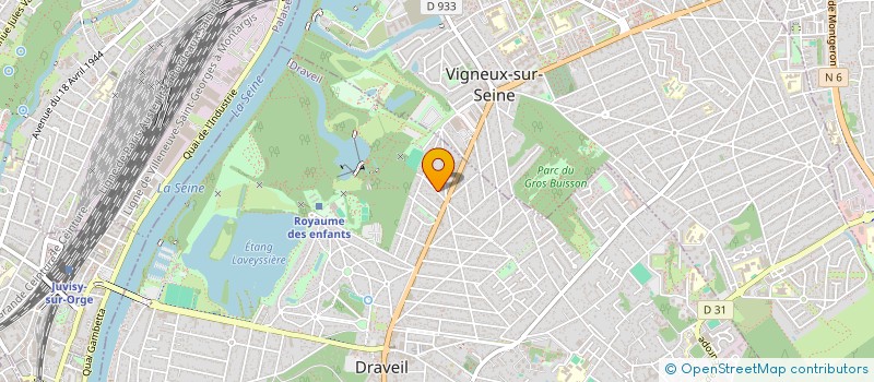 localisation de l'entreprise MONSIEUR CHRISTOPHE LACASSAGNE à DRAVEIL
