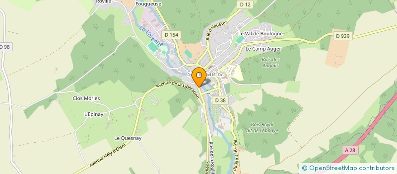 localisation de l'entreprise MONSIEUR CHRISTOPHE LACHEREZ  NEUFCHATEL-EN-BRAY