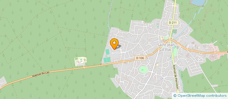 localisation de l'entreprise MONSIEUR CHRISTOPHE LADURELLE  SAINT-JEAN-D'ILLAC