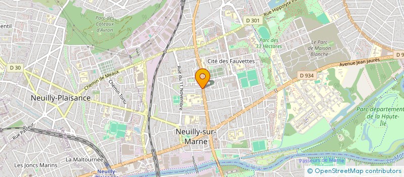 localisation de l'entreprise MONSIEUR CHRISTOPHE LAFARGUETTE à NEUILLY-SUR-MARNE