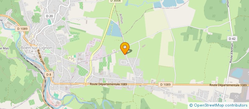 localisation de l'entreprise MONSIEUR CHRISTOPHE LAFAY  SAINTE-AGATHE-LA-BOUTERESSE