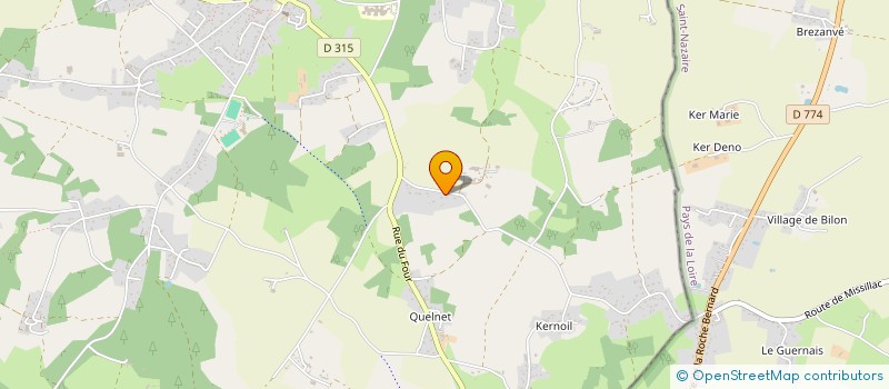 localisation de l'entreprise MONSIEUR CHRISTOPHE LAFFARGUE  FEREL