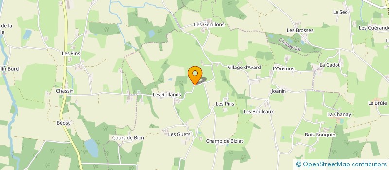 localisation de l'entreprise MONSIEUR CHRISTOPHE LAFONT à CHANOZ-CHATENAY