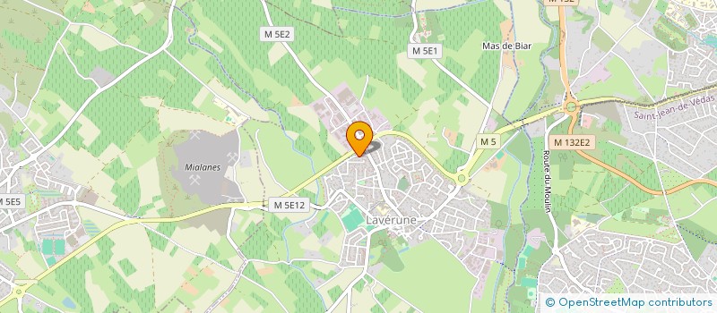 localisation de l'entreprise MONSIEUR CHRISTOPHE LAFUENTES à LAVERUNE