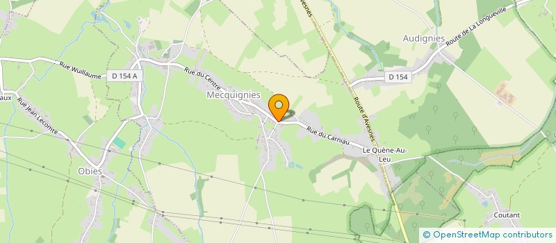 localisation de l'entreprise MONSIEUR CHRISTOPHE LAGNEAU  MECQUIGNIES