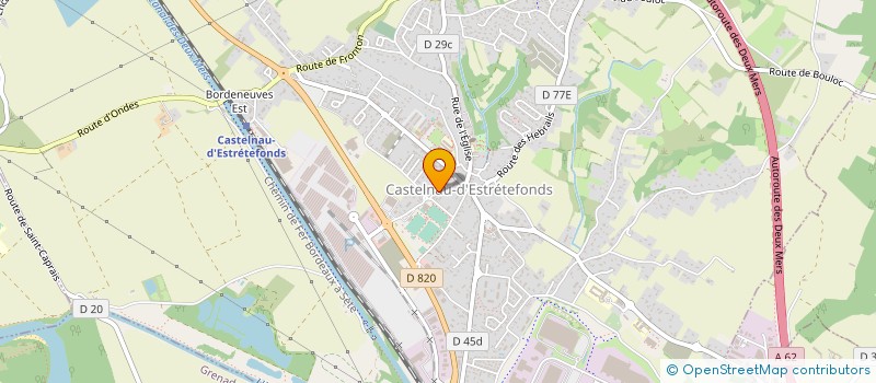 localisation de l'entreprise MONSIEUR CHRISTOPHE LAIGRE  CASTELNAU-D'ESTRETEFONDS