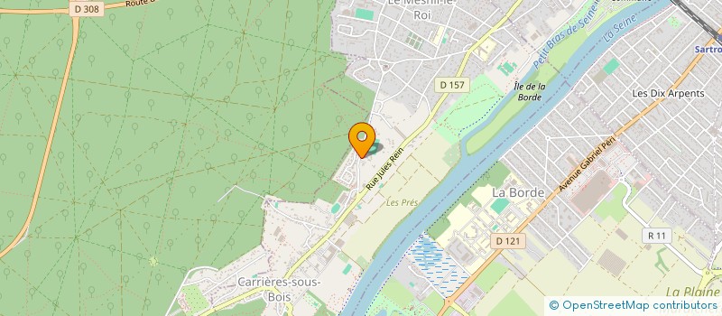 localisation de l'entreprise MONSIEUR CHRISTOPHE LAILLER à LE MESNIL-LE-ROI