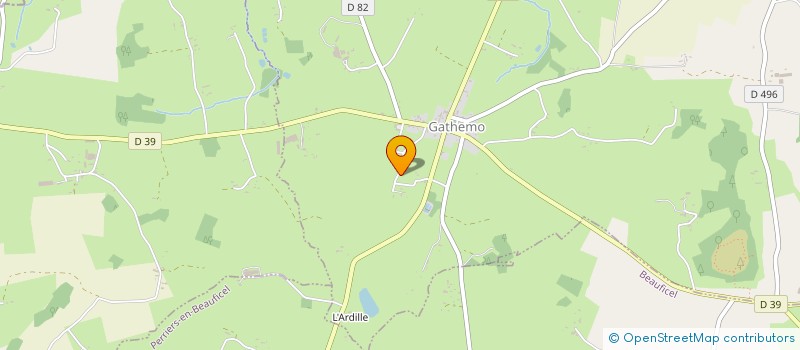 localisation de l'entreprise MONSIEUR CHRISTOPHE LAINE  GATHEMO