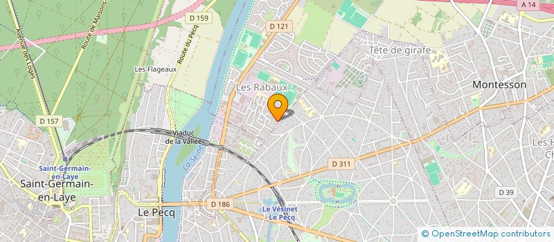 localisation de l'entreprise MONSIEUR CHRISTOPHE LAIRE  MONTESSON