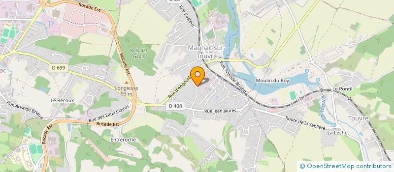 localisation de l'entreprise MONSIEUR CHRISTOPHE LAISNE à MAGNAC-SUR-TOUVRE