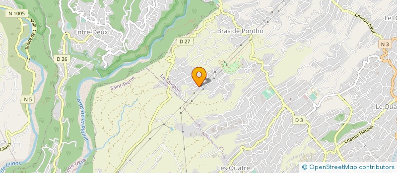 localisation de l'entreprise MONSIEUR CHRISTOPHE LALLEMAND  LE TAMPON