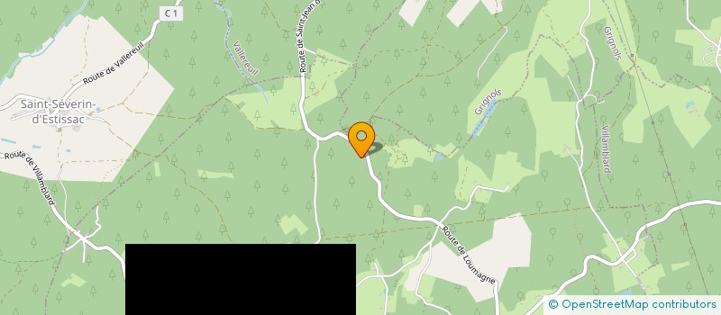 localisation de l'entreprise MONSIEUR CHRISTOPHE LALOT  ST-JEAN-D ESTISSAC