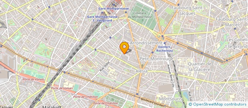 localisation de l'entreprise MONSIEUR CHRISTOPHE LAMBERT  PARIS