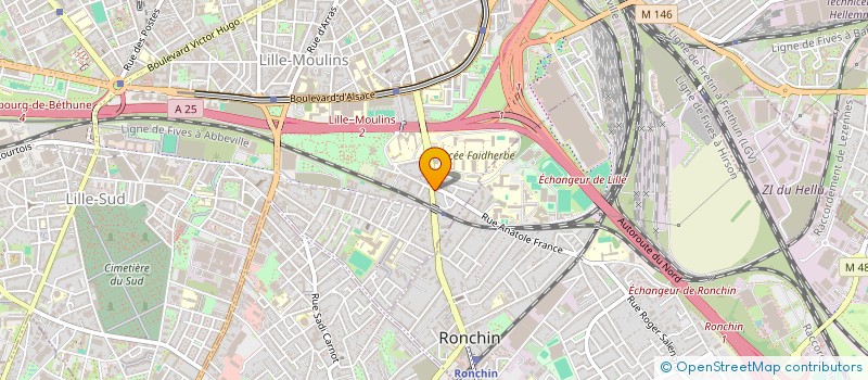 localisation de l'entreprise MONSIEUR CHRISTOPHE LAMBLIN à LILLE