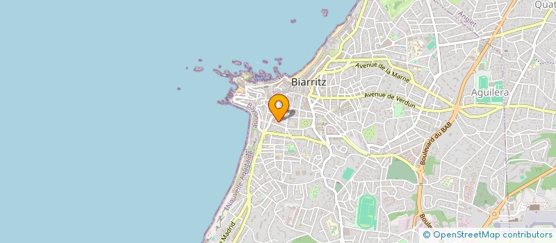 localisation de l'entreprise MONSIEUR CHRISTOPHE LAMORT  BIARRITZ