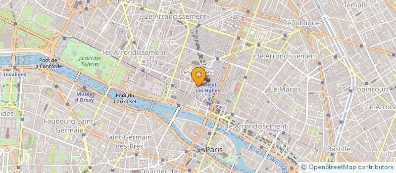 localisation de l'entreprise MONSIEUR CHRISTOPHE LANCON à PARIS