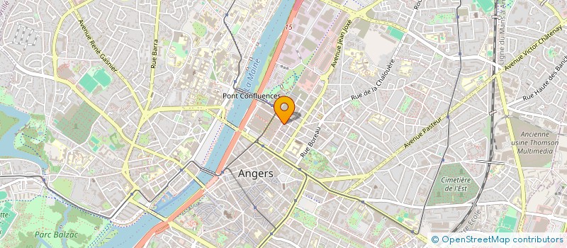 localisation de l'entreprise MONSIEUR CHRISTOPHE LANDREAU à ANGERS