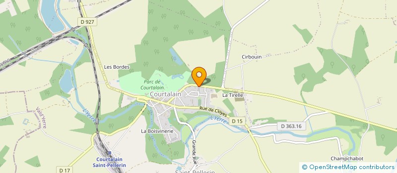 localisation de l'entreprise MONSIEUR CHRISTOPHE LANGLOIS à VALD'YERRE