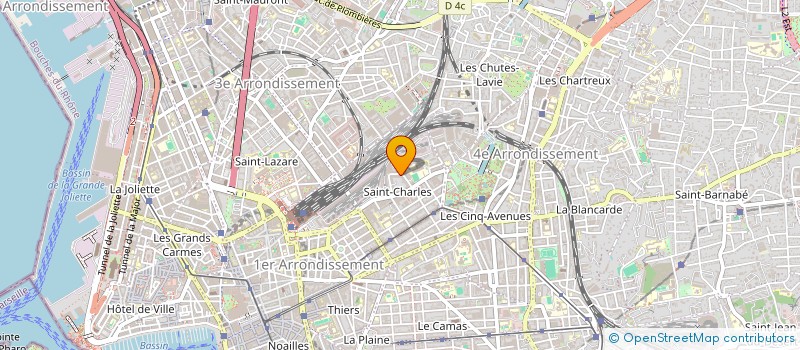 localisation de l'entreprise MONSIEUR CHRISTOPHE LANGLOIS à MARSEILLE