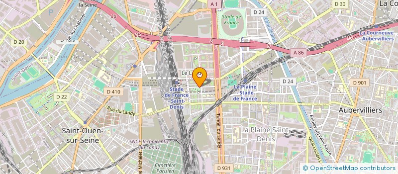 localisation de l'entreprise MONSIEUR CHRISTOPHE LANNEZVAL à SAINT-DENIS
