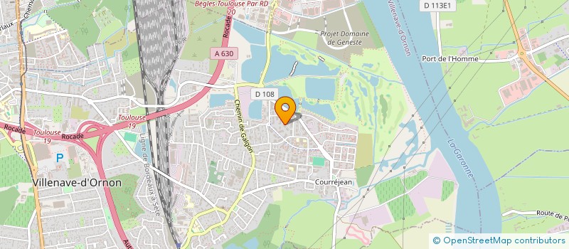 localisation de l'entreprise MONSIEUR CHRISTOPHE LANNIE  VILLENAVE-D'ORNON