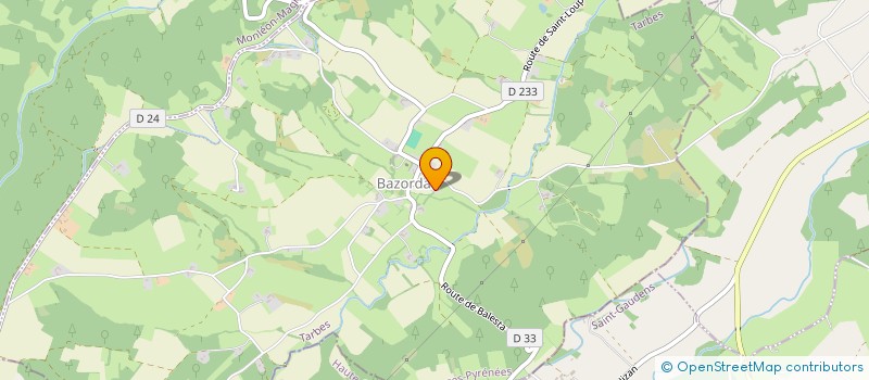 localisation de l'entreprise MONSIEUR CHRISTOPHE LANNOT  BAZORDAN