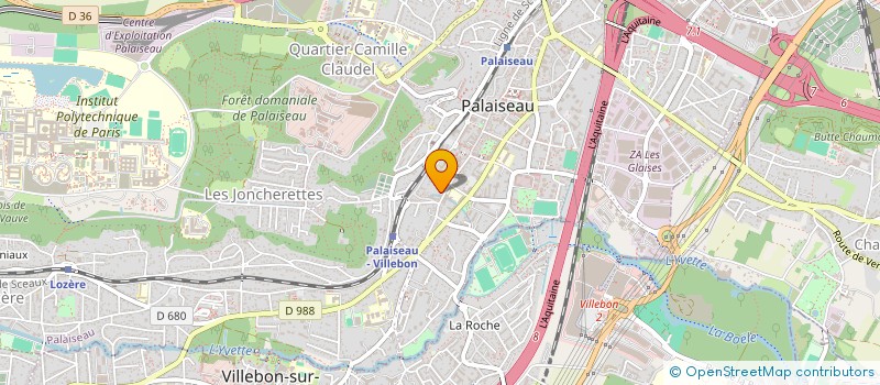 localisation de l'entreprise MONSIEUR CHRISTOPHE LANOISELEE à PALAISEAU