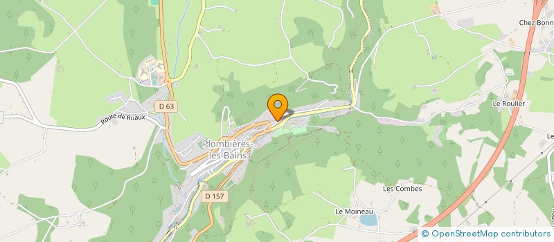 localisation de l'entreprise MONSIEUR CHRISTOPHE LAP à PLOMBIERES-LES-BAINS