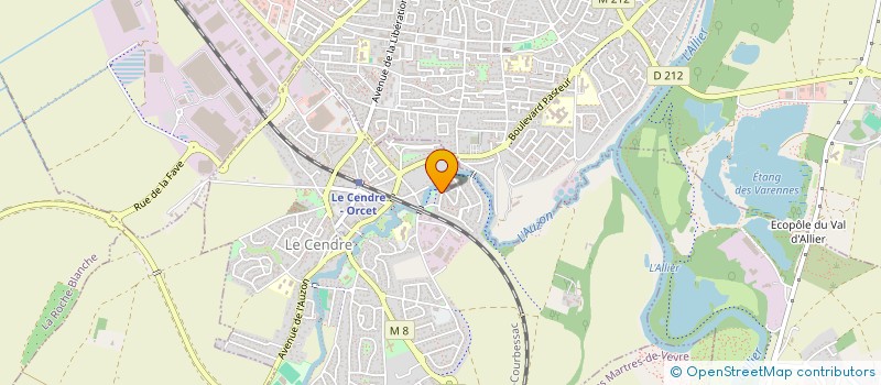 localisation de l'entreprise MONSIEUR CHRISTOPHE LAPAIRE  LE CENDRE