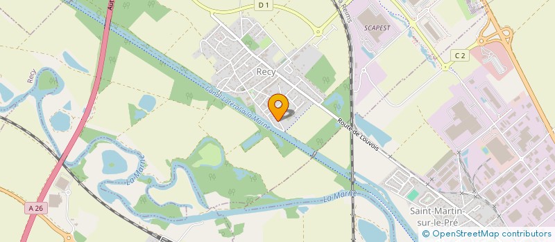 localisation de l'entreprise MONSIEUR CHRISTOPHE LAPEROUSE  RECY