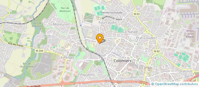 localisation de l'entreprise MONSIEUR CHRISTOPHE LAPIERRE à COLOMIERS