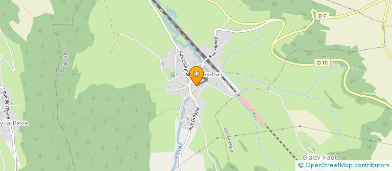 localisation de l'entreprise MONSIEUR CHRISTOPHE LARCHER  BLAISY-BAS