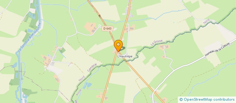 localisation de l'entreprise MONSIEUR CHRISTOPHE LARGILLIERE  LA GROISE