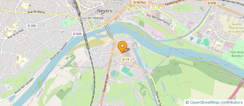 localisation de l'entreprise MONSIEUR CHRISTOPHE LARIPPE à NEVERS