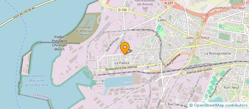 localisation de l'entreprise MONSIEUR CHRISTOPHE LAROCHE à LA ROCHELLE