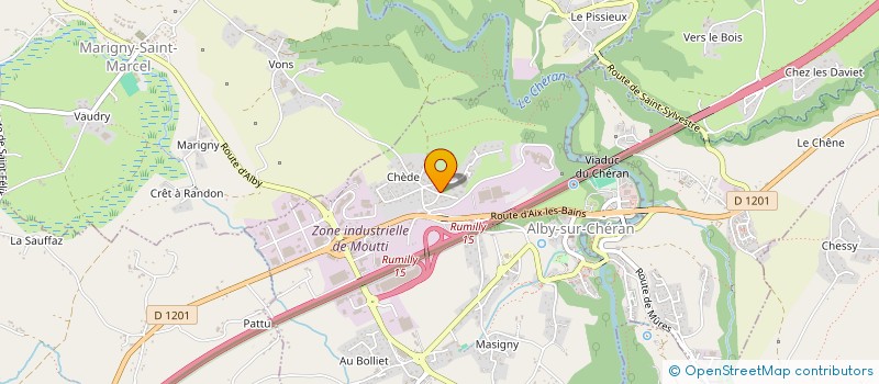 localisation de l'entreprise MONSIEUR CHRISTOPHE LAROSA  ALBY-SUR-CHERAN