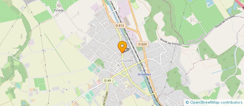 localisation de l'entreprise MONSIEUR CHRISTOPHE LAROZA  GRISOLLES