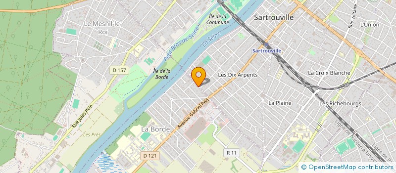 localisation de l'entreprise MONSIEUR CHRISTOPHE LARRAT  MONTESSON