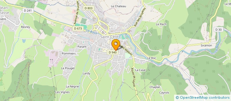 localisation de l'entreprise MONSIEUR CHRISTOPHE LARRAUFIE à SAINT-MEDARD-DE-PRESQUE