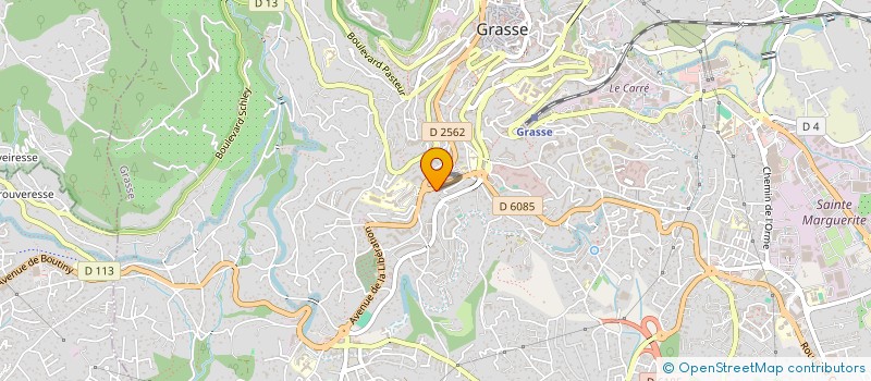 localisation de l'entreprise MONSIEUR CHRISTOPHE LARSAY  GRASSE