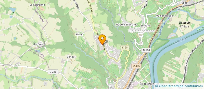 localisation de l'entreprise MONSIEUR CHRISTOPHE LARTIZIEN  CONDRIEU