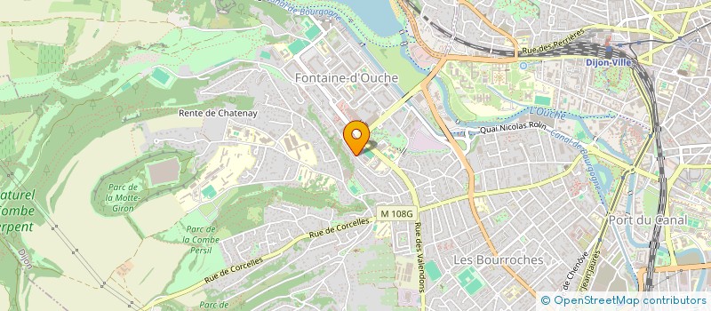 localisation de l'entreprise MONSIEUR CHRISTOPHE LARVARON à DIJON