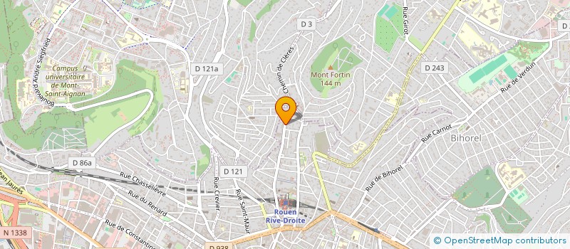 localisation de l'entreprise MONSIEUR CHRISTOPHE LAUMONIER à ROUEN