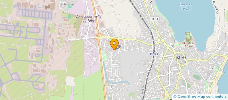 localisation de l'entreprise MONSIEUR CHRISTOPHE LAURENCE  ISTRES