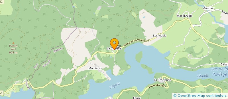 localisation de l'entreprise MONSIEUR CHRISTOPHE LAURENT  FRAISSE-SUR-AGOUT